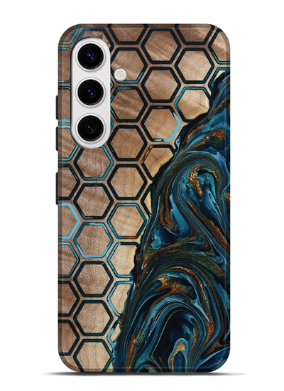 Galaxy S25 Plus Wood Live Edge Phone Case - Chaim (Pattern, 801982)