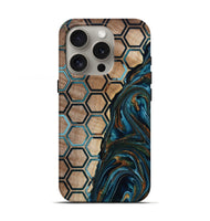 iPhone 16 Pro Wood Live Edge Phone Case - Chaim (Pattern, 801982)