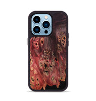 iPhone 14 Pro Wood Phone Case - Jammie (Wood Burl, 801983)