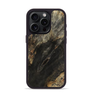 iPhone 15 Pro Wood Phone Case - Cristin (Wood Burl, 801986)