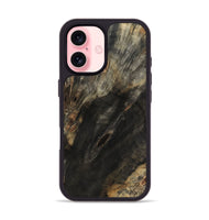 iPhone 16 Wood Phone Case - Cristin (Wood Burl, 801986)