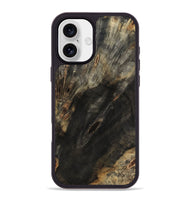 iPhone 16 Plus Wood Phone Case - Cristin (Wood Burl, 801986)