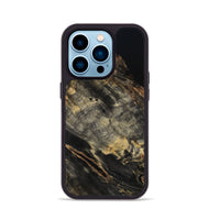 iPhone 14 Pro Wood Phone Case - King (Wood Burl, 801989)