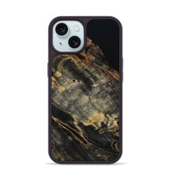 iPhone 15 Wood Phone Case - King (Wood Burl, 801989)