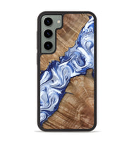 Galaxy S23 Plus Wood Phone Case - Arrie (Blue, 801991)