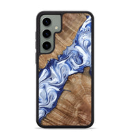 Galaxy S24 Plus Wood Phone Case - Arrie (Blue, 801991)