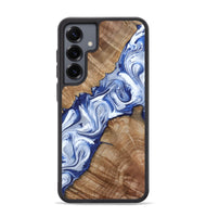 Galaxy S25 Plus Wood Phone Case - Arrie (Blue, 801991)