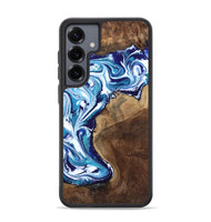 Galaxy S25 Plus Wood Phone Case - Rob (Blue, 801992)