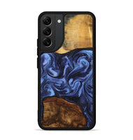 Galaxy S22 Plus Wood Phone Case - Marvel (Blue, 801993)