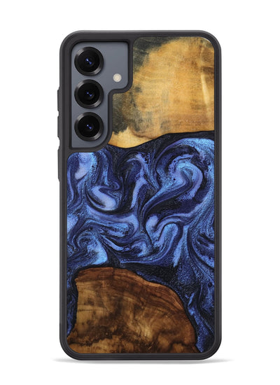 Galaxy S25 Plus Wood Phone Case - Marvel (Blue, 801993)