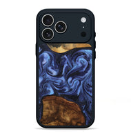 iPhone 17 Pro Max Wood Phone Case - Marvel (Blue, 801993)