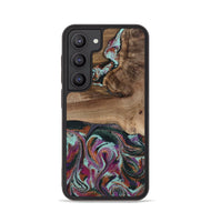 Galaxy S23 Wood Phone Case - Giana (Green, 801994)