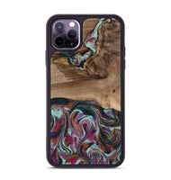 iPhone 11 Pro Max Wood Phone Case - Giana (Green, 801994)