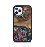 iPhone 11 Pro Wood Phone Case - Giana (Green, 801994)