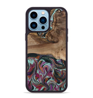 iPhone 14 Pro Max Wood Phone Case - Giana (Green, 801994)