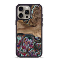 iPhone 16 Pro Max Wood Phone Case - Giana (Green, 801994)