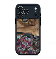 iPhone 17 Pro Max Wood Phone Case - Giana (Green, 801994)