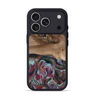 iPhone 17 Pro Wood Phone Case - Giana (Green, 801994)