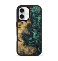 iPhone 17 Wood Phone Case - Archie (Green, 801995)