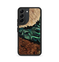 Galaxy S22 Wood Phone Case - Twila (Green, 801997)