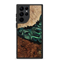 Galaxy S22 Ultra Wood Phone Case - Twila (Green, 801997)