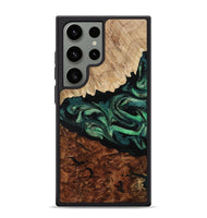 Galaxy S24 Ultra Wood Phone Case - Twila (Green, 801997)