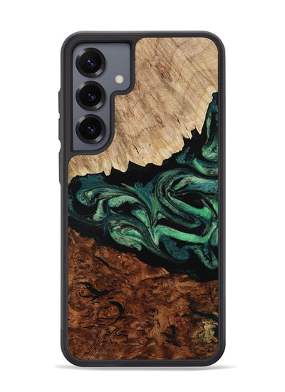 Galaxy S25 Plus Wood Phone Case - Twila (Green, 801997)