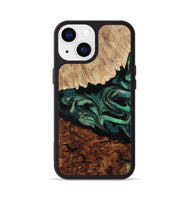 iPhone 13 Wood Phone Case - Twila (Green, 801997)