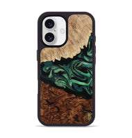 iPhone 17 Wood Phone Case - Twila (Green, 801997)