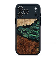iPhone 17 Pro Max Wood Phone Case - Twila (Green, 801997)