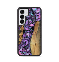 Galaxy S25 Wood Phone Case - Keily (Purple, 801998)