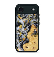 iPhone 17 Air Wood Phone Case - Vincent (Black & White, 802001)