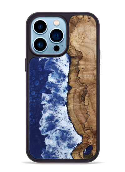 iPhone 14 Pro Max Wood Phone Case - Jackson (Coastal, 802018)