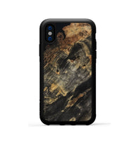 iPhone Xs Wood Phone Case - Gianna (Wood Burl, 802022)