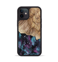 iPhone 12 Wood Phone Case - Velvet (Cosmos, 802054)