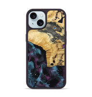 iPhone 15 Wood Phone Case - Emerie (Cosmos, 802056)
