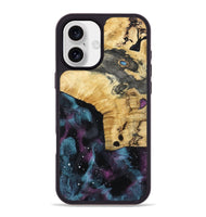 iPhone 16 Plus Wood Phone Case - Emerie (Cosmos, 802056)