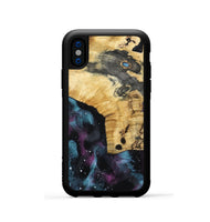 iPhone Xs Wood Phone Case - Emerie (Cosmos, 802056)
