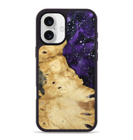 iPhone 16 Plus Wood Phone Case - Ariella (Cosmos, 802057)