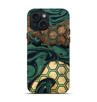 iPhone 15 Wood Live Edge Phone Case - Lulu (Pattern, 802058)