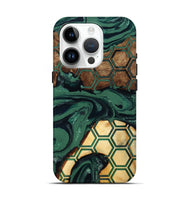 iPhone 15 Pro Wood Live Edge Phone Case - Lulu (Pattern, 802058)