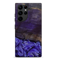 Galaxy S22 Ultra Wood Live Edge Phone Case - Abril (Purple, 802062)