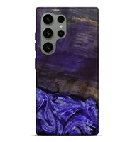Galaxy S24 Ultra Wood Live Edge Phone Case - Abril (Purple, 802062)