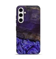 Galaxy S25 Wood Live Edge Phone Case - Abril (Purple, 802062)