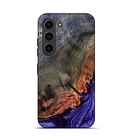 Galaxy S23 Wood Live Edge Phone Case - Israel (Purple, 802064)