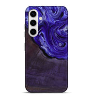 Galaxy S25 Plus Wood Live Edge Phone Case - Nevaeh (Purple, 802065)