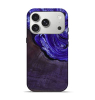 iPhone 17 Pro Wood Live Edge Phone Case - Nevaeh (Purple, 802065)