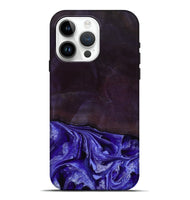 iPhone 15 Pro Max Wood Live Edge Phone Case - Colten (Purple, 802067)