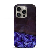 iPhone 16 Pro Wood Live Edge Phone Case - Colten (Purple, 802067)