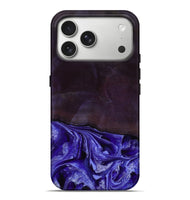 iPhone 17 Pro Max Wood Live Edge Phone Case - Colten (Purple, 802067)